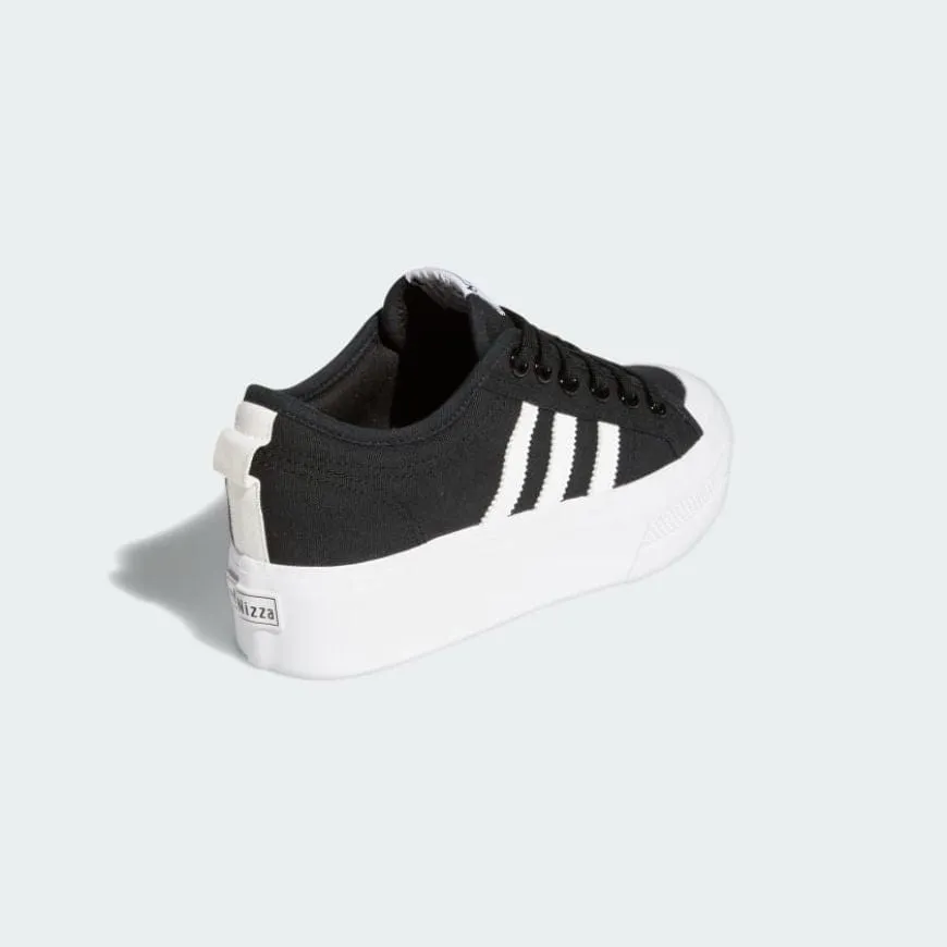 Adidas Nizza Platform Women Original Shoes Black/White