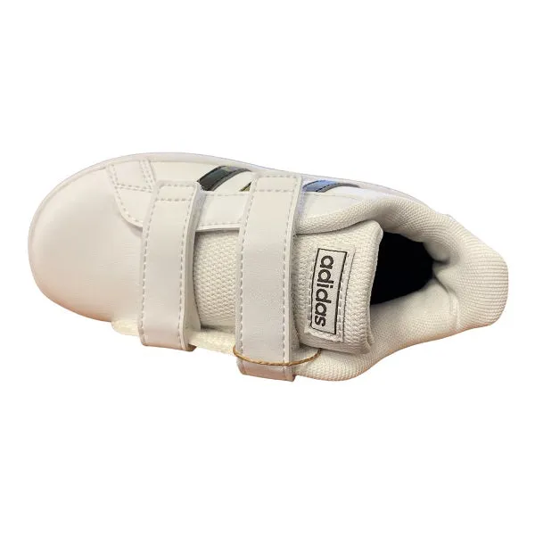 Adidas sneakers da bambino Grand Court CF I GZ1086 white-camo