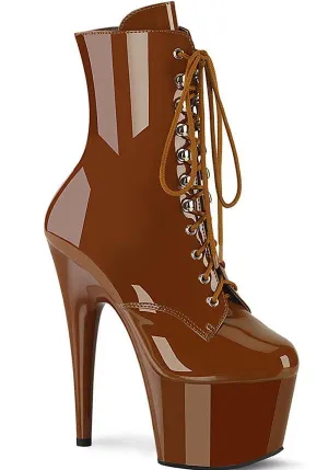 ADORE-1020 [Caramel Patent] | PLATFORM BOOTS [PREORDER]