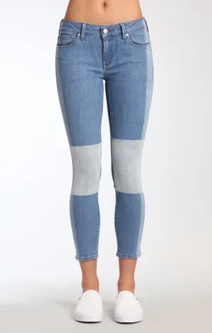 ADRIANA ANKLE SUPER SKINNY IN INDIGO BLOCKING ICON