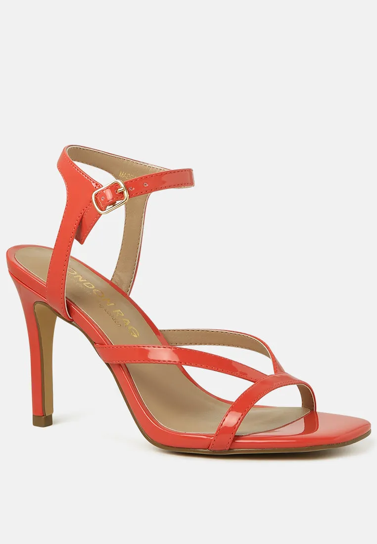 Agnese High Heeled Ankle Strap Sandals