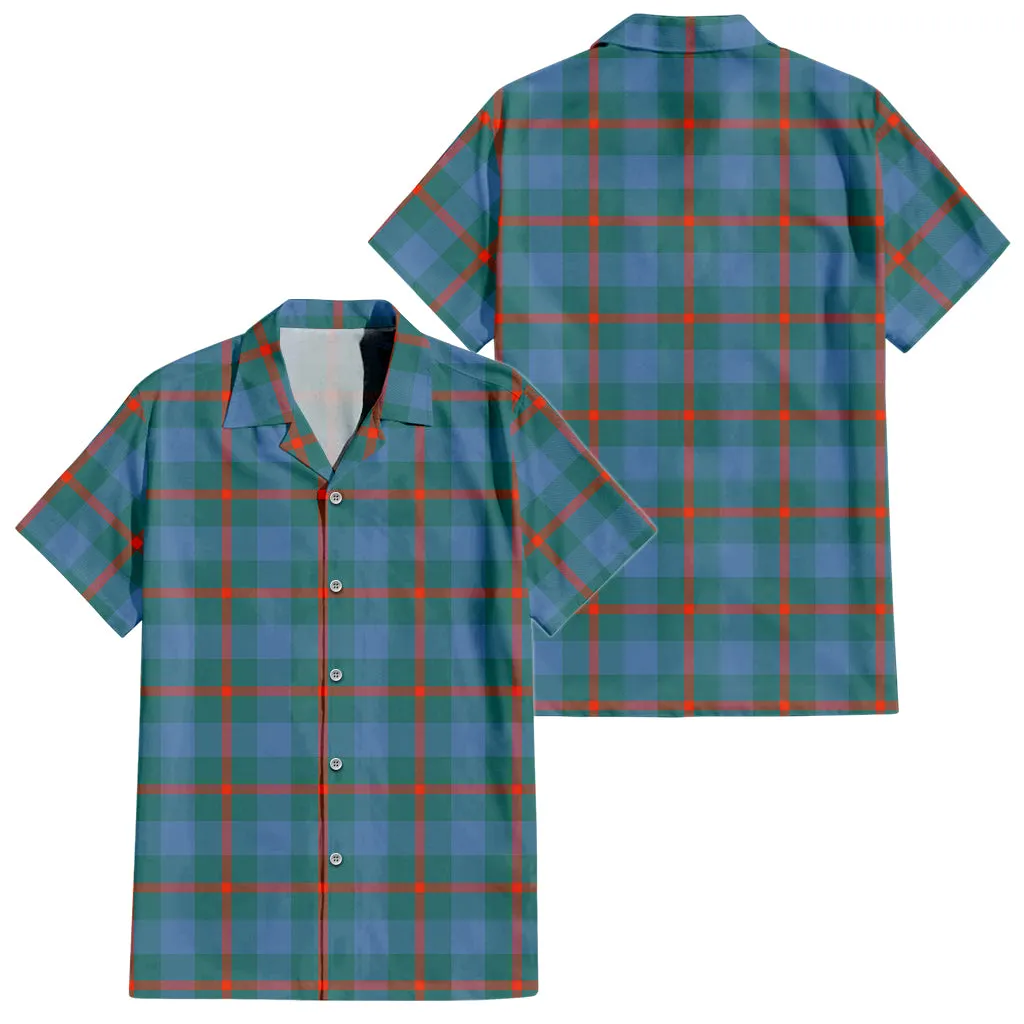 Agnew Ancient Tartan Short Sleeve Button Down Shirt