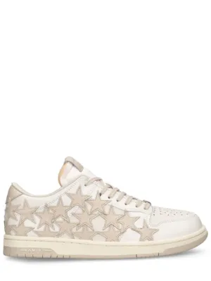 Amiri   Stars leather low top sneakers 