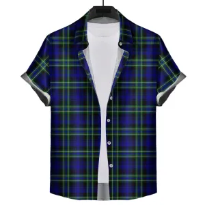 Arbuthnot Modern Tartan Short Sleeve Button Down Shirt