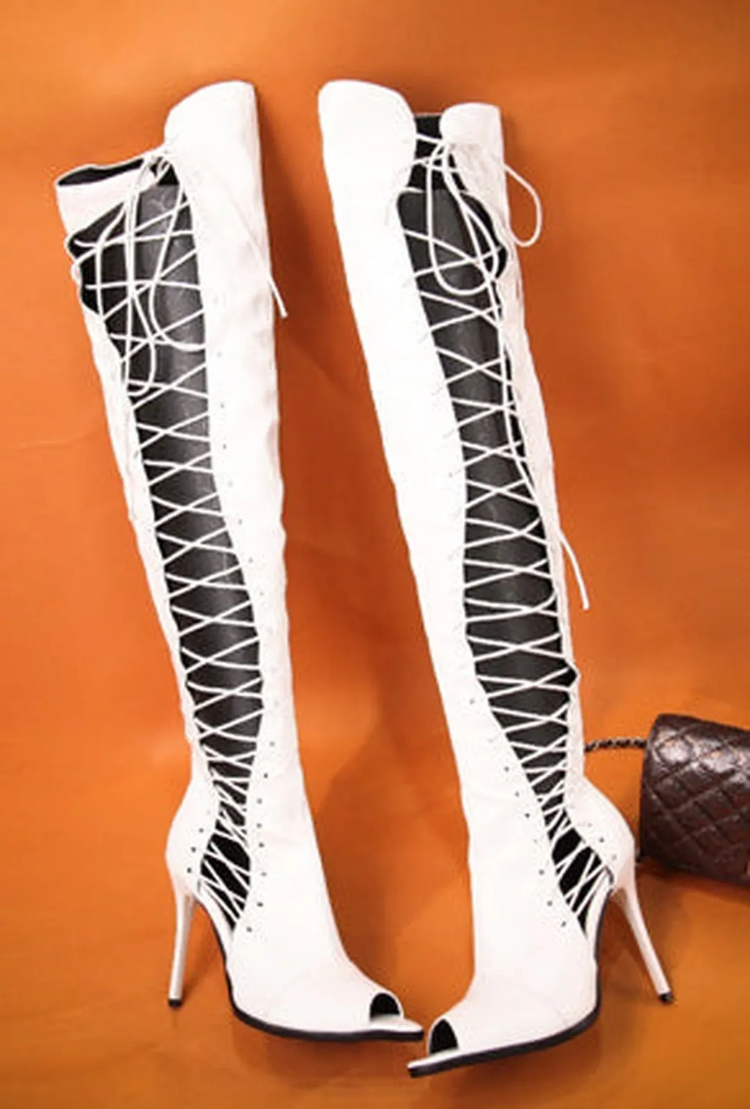 ASMIE - OTK LACE-UP BOOTS