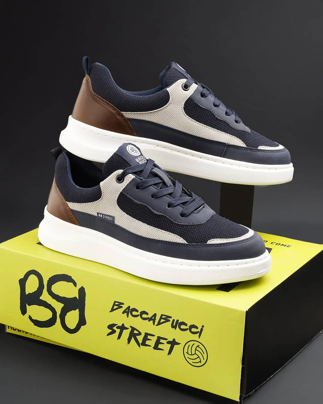 Bacca Bucci VIBE-STEP Men's Low-Top Sneakers