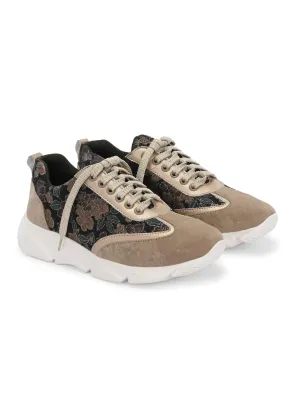 Beige Berry Sneakers