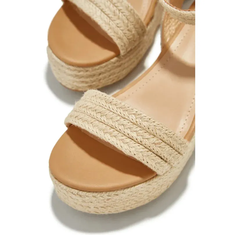 Beyond Platform Wedge Sandal