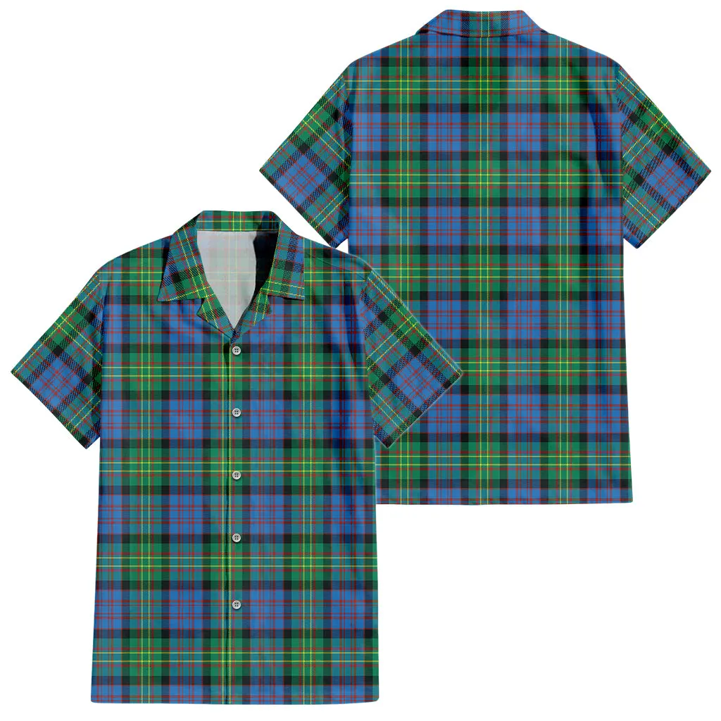 Bowie Ancient Tartan Short Sleeve Button Down Shirt