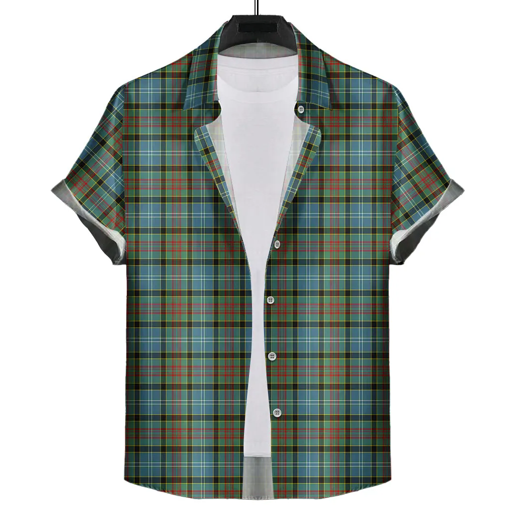 Brisbane Tartan Short Sleeve Button Down Shirt