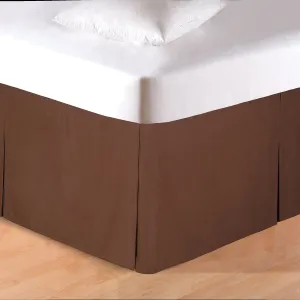 Brown Bed Skirt