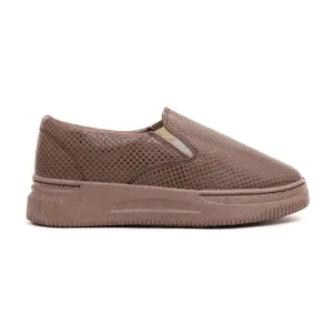 Brown Slip On Sneaker AT9082