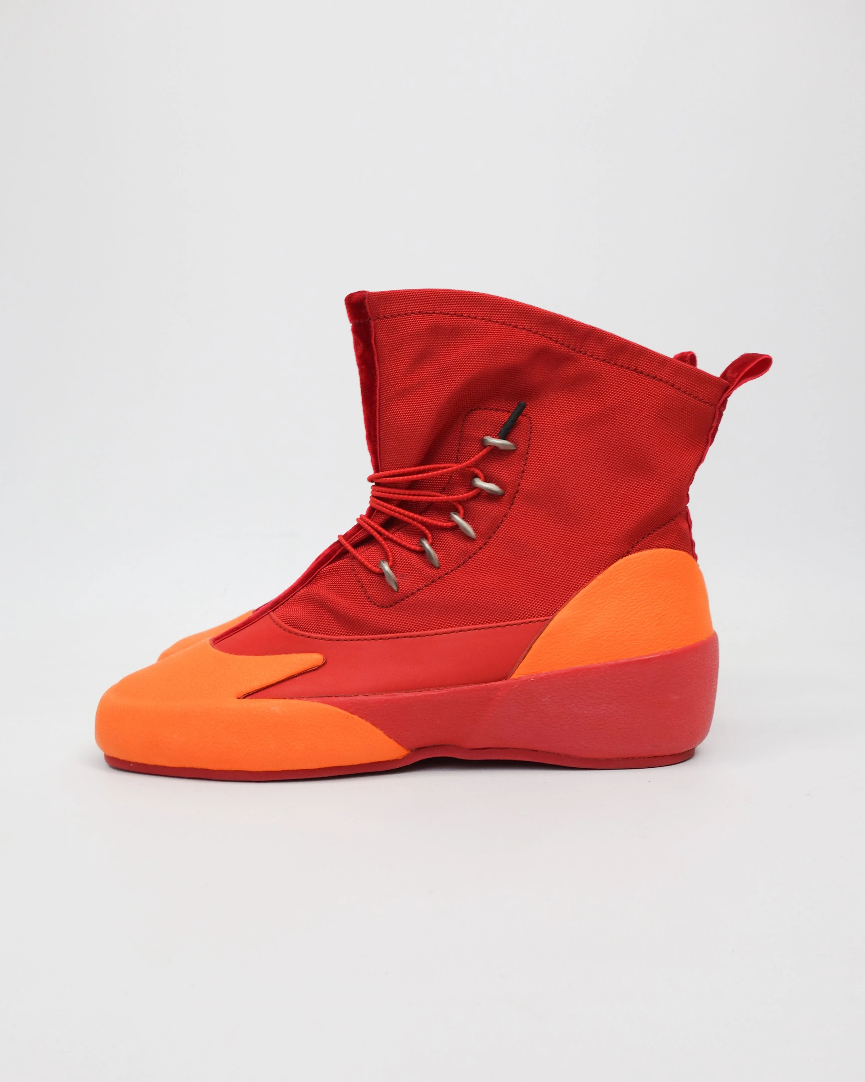 Camper x Kiko Kostadinov Red Ankle Boots 2015