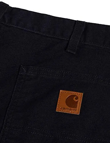 Carhartt B11 Men's Washed Duck Work Dungaree Pant, Midnight, 42W X 30L