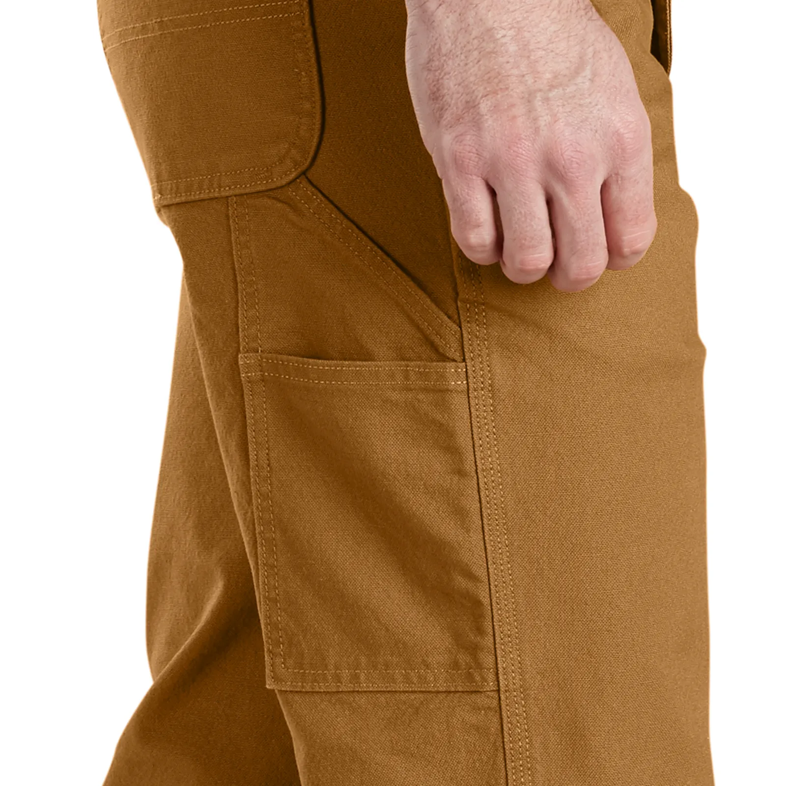 Carhartt Men's Rugged Flex® Relaxed Fit Duck Utility Work Pant - Carhartt Brown