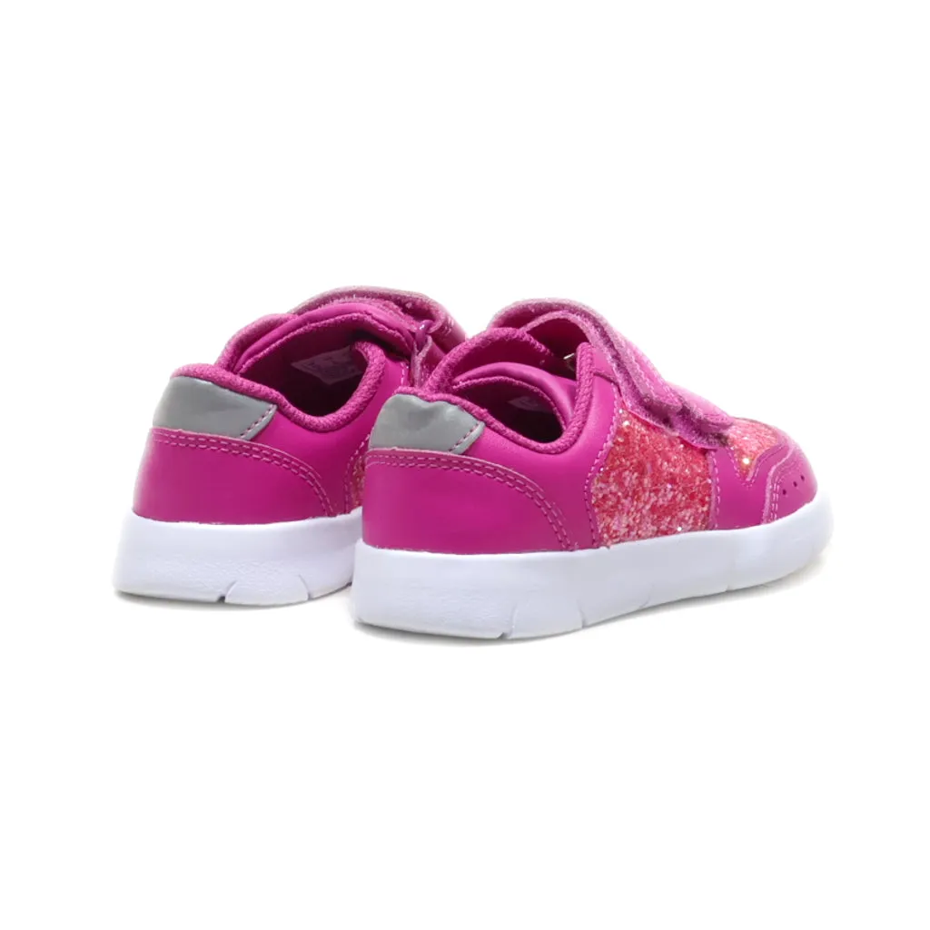 Clarks Sneakers Leather Pink Colour For Kids