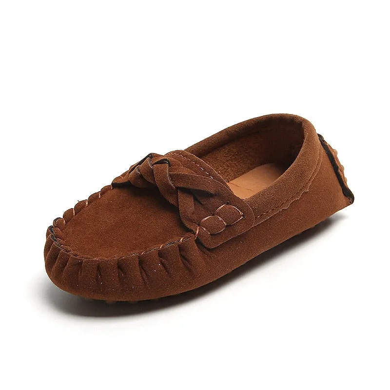 Classical All-match Flat Loafers for Kids Boys Girls