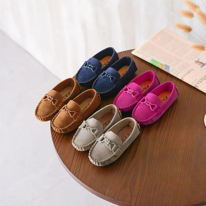 Classical All-match Flat Loafers for Kids Boys Girls