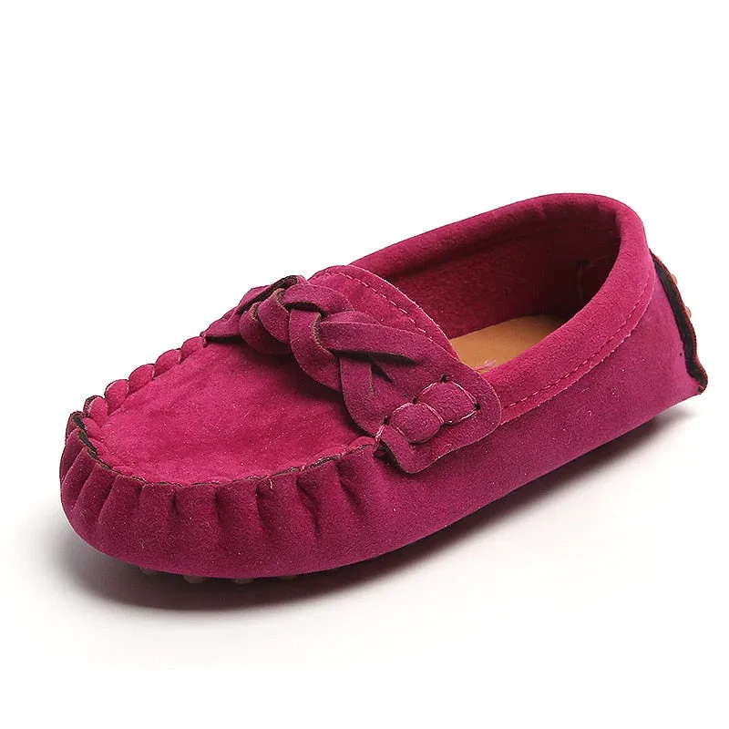 Classical All-match Flat Loafers for Kids Boys Girls