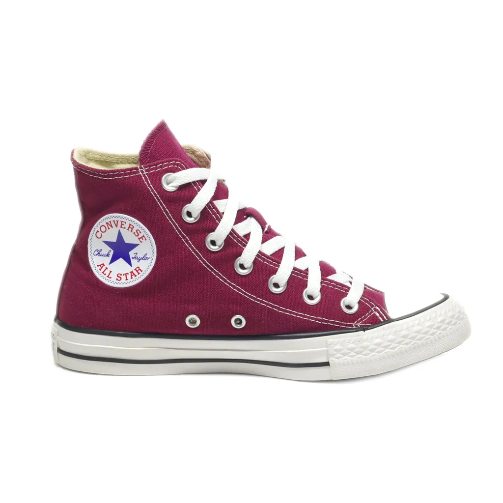 Converse High-Top Sneakers Canvas Maroon Colour For Women