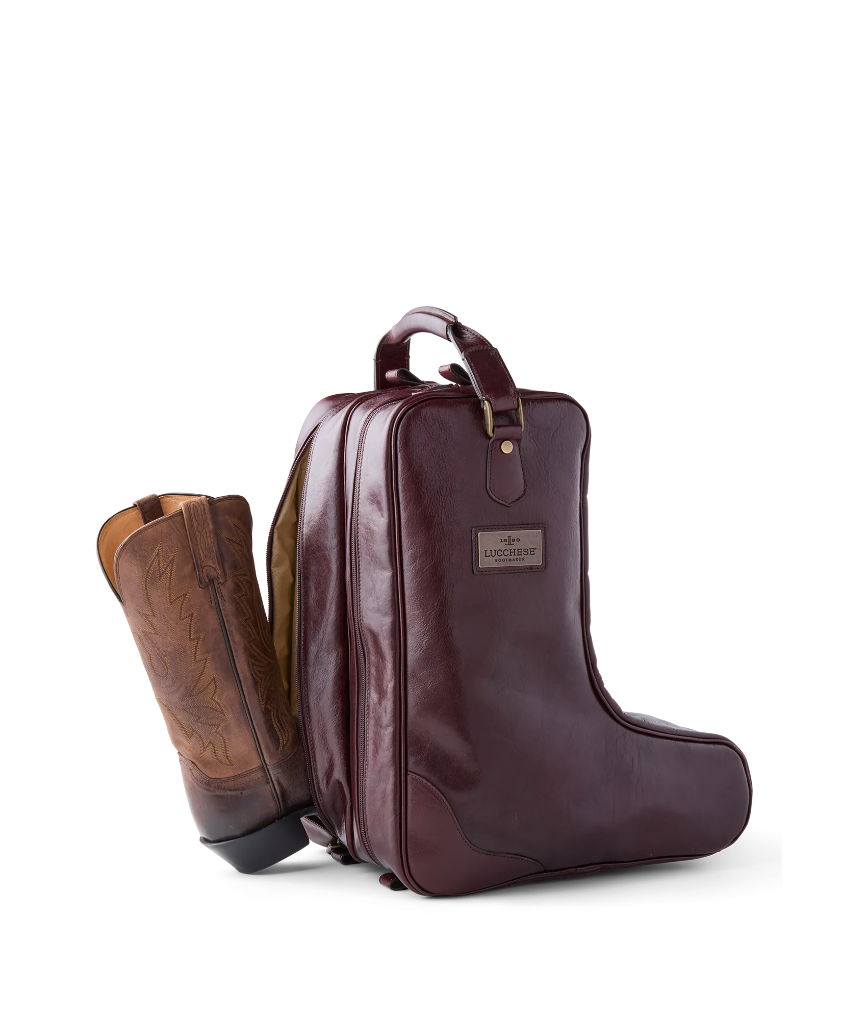 Cosimo Boot Bag :: Chocolate