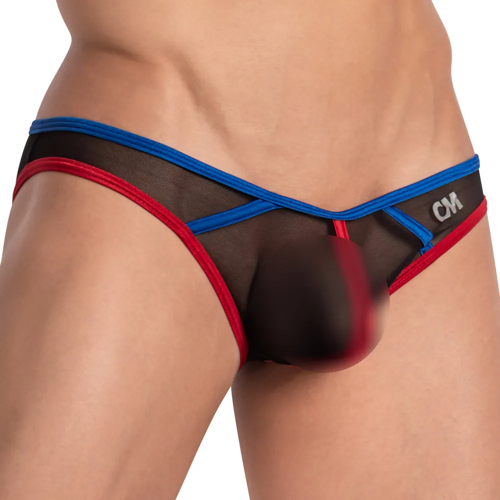 Cover Male CMI066 Color Slash Sheer Bikini