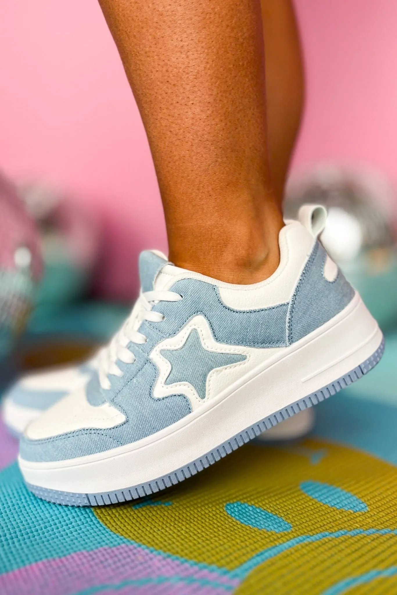 Denim Star Platform Sneaker *FINAL SALE*