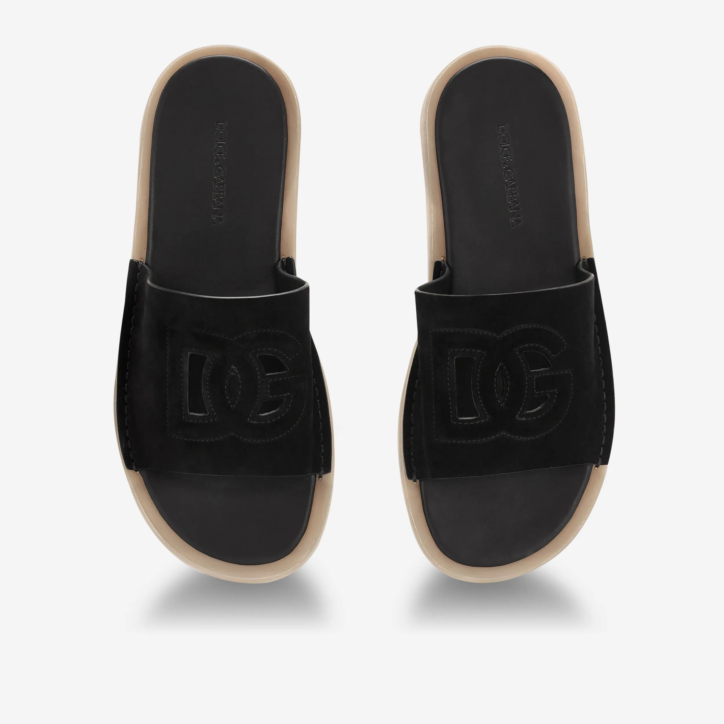 Dolce & Gabbana Suede Sliders