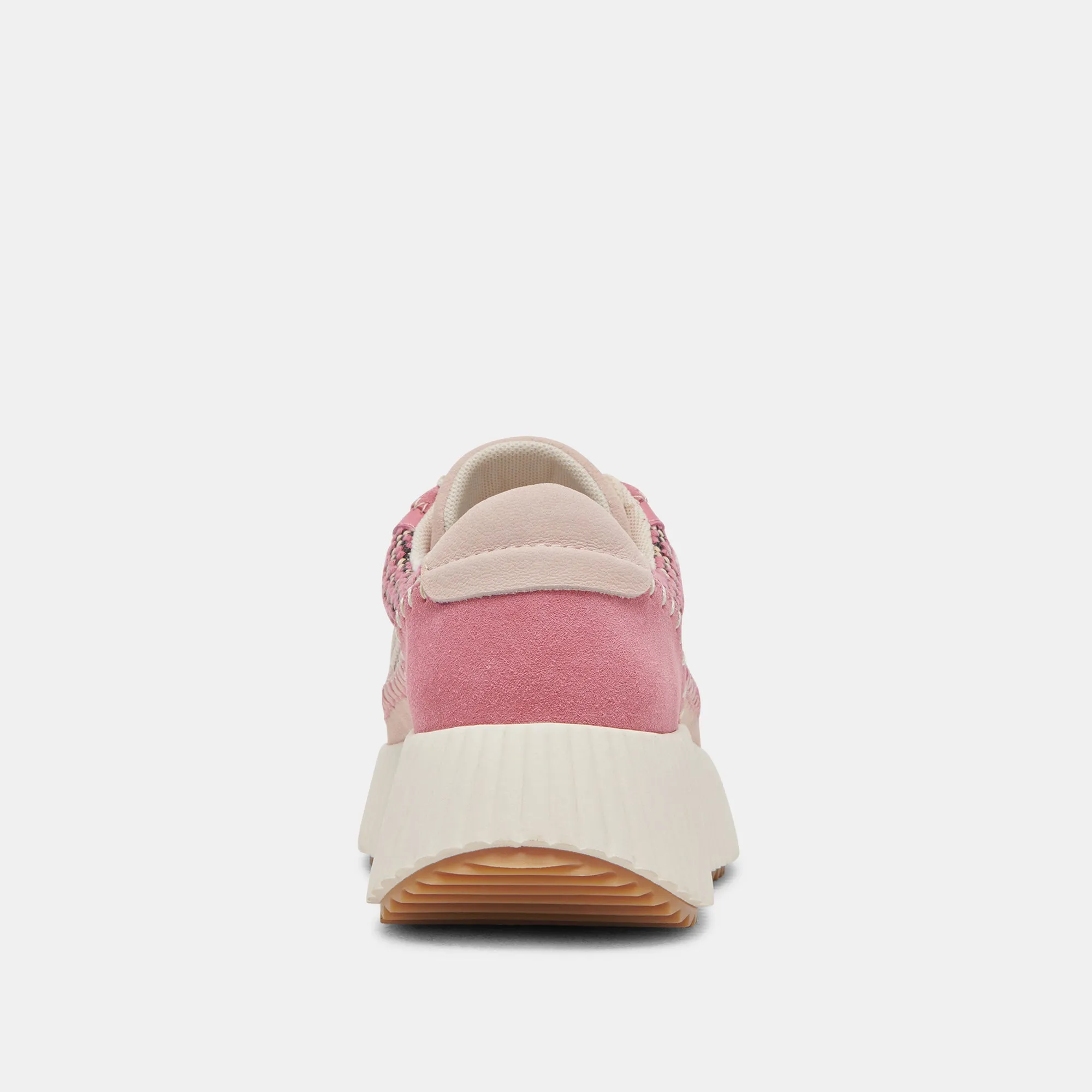 DOLEN SNEAKERS PINK MULTI WOVEN