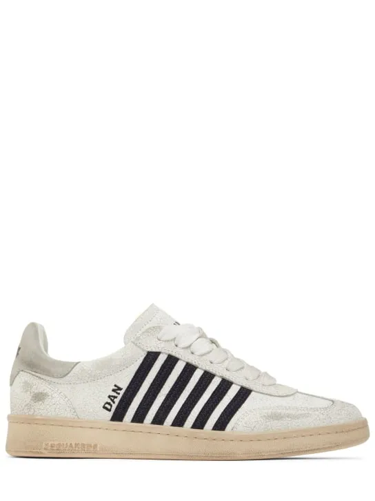 Dsquared2   Boxer leather sneakers 