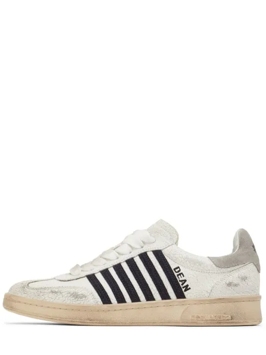 Dsquared2   Boxer leather sneakers 