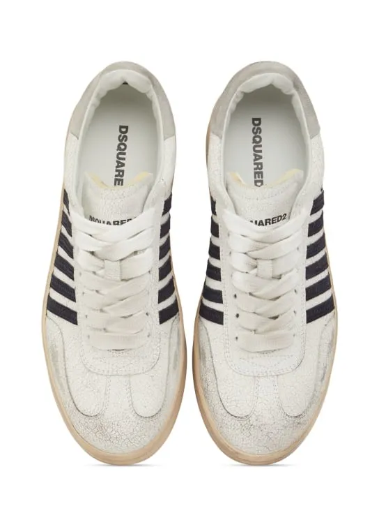 Dsquared2   Boxer leather sneakers 