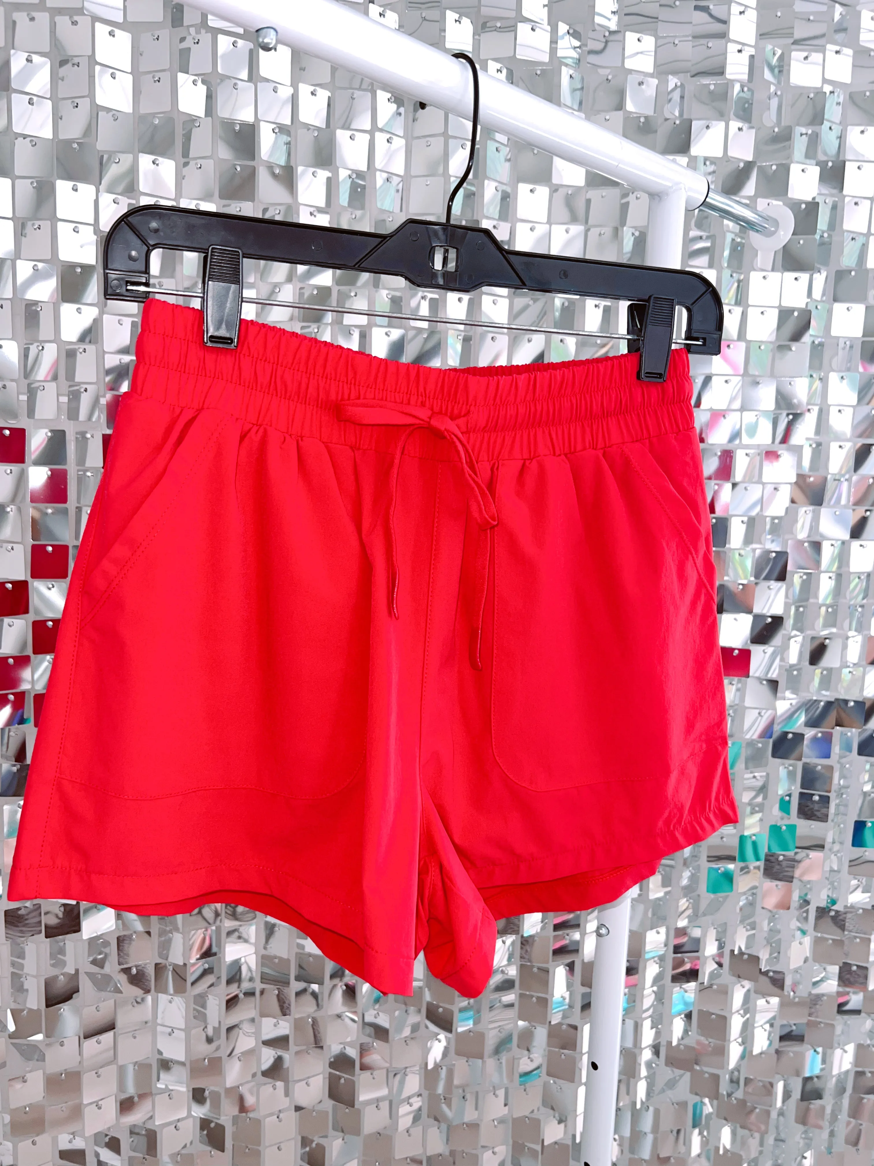 East Coast Active Shorts - Deep Coral