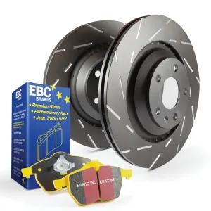 EBC Brakes S9KR1549 S9 Kits Yellowstuff and USR Rotors