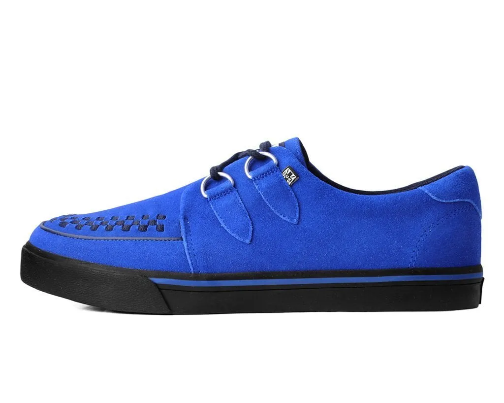 Electric Blue Suede D-Ring Sneaker