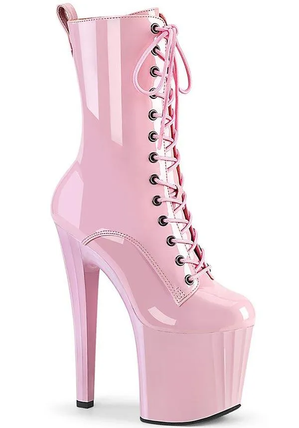 ENCHANT-1040 [Baby Pink] | PLATFORM HEELS [PREORDER]