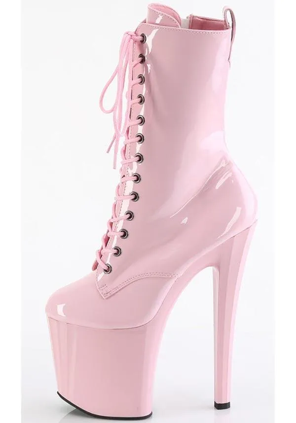 ENCHANT-1040 [Baby Pink] | PLATFORM HEELS [PREORDER]