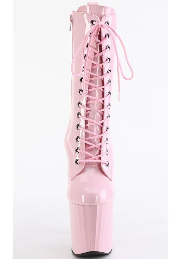 ENCHANT-1040 [Baby Pink] | PLATFORM HEELS [PREORDER]