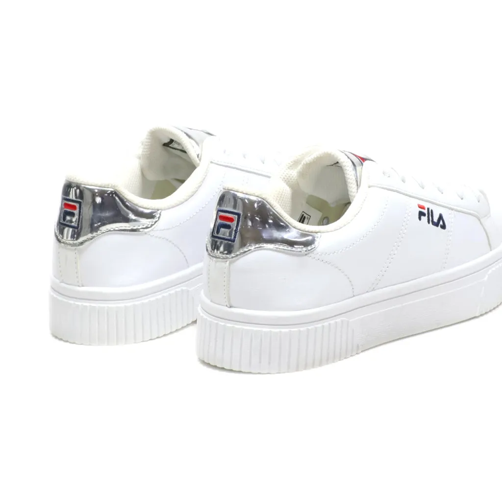 Fila Zappattilas Low-Top Sneakers Leather White Colour For Men