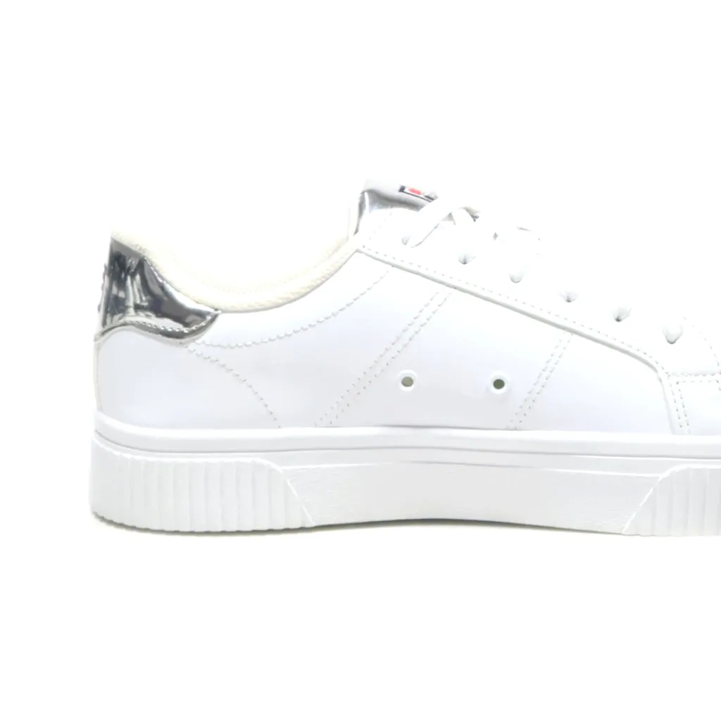 Fila Zappattilas Low-Top Sneakers Leather White Colour For Men