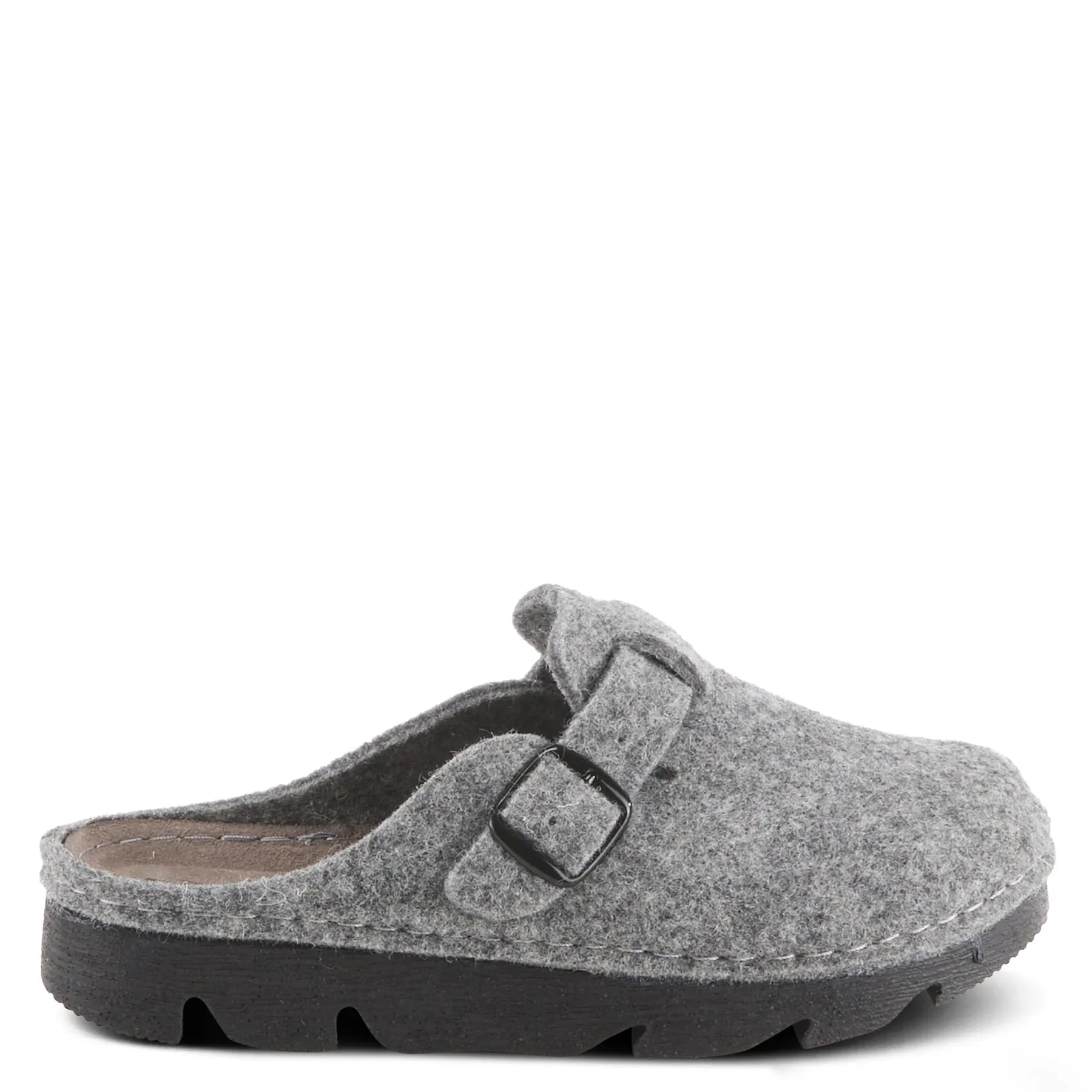 Flexus by Spring Step Women's Felt Clogger - Grey