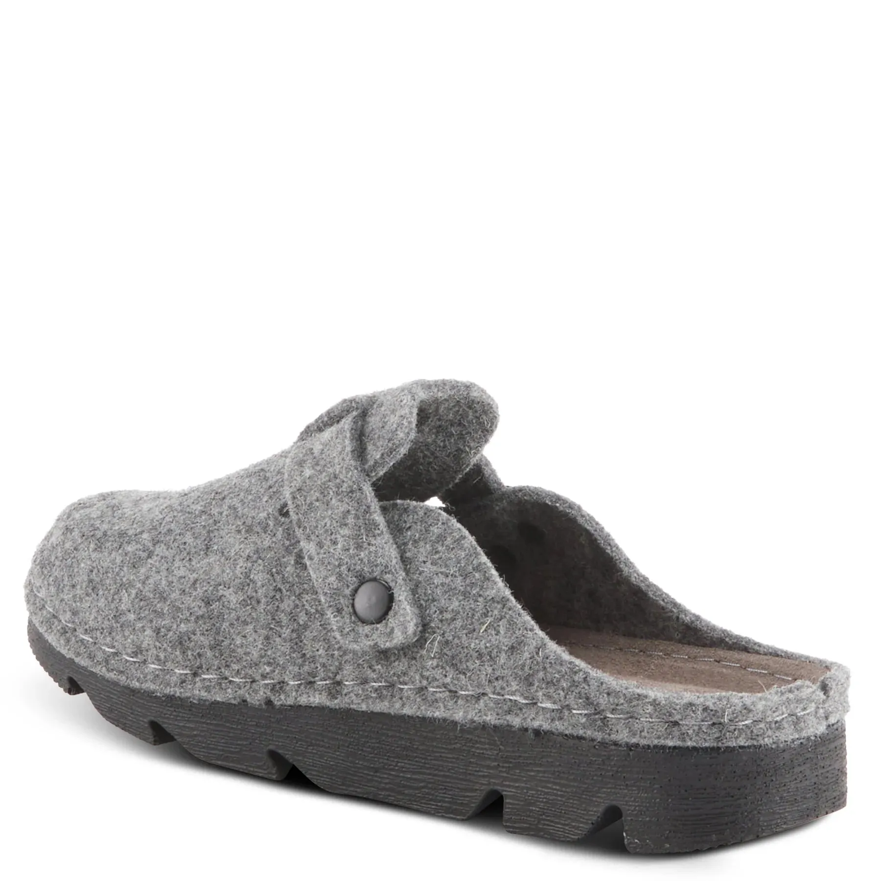 Flexus by Spring Step Women's Felt Clogger - Grey