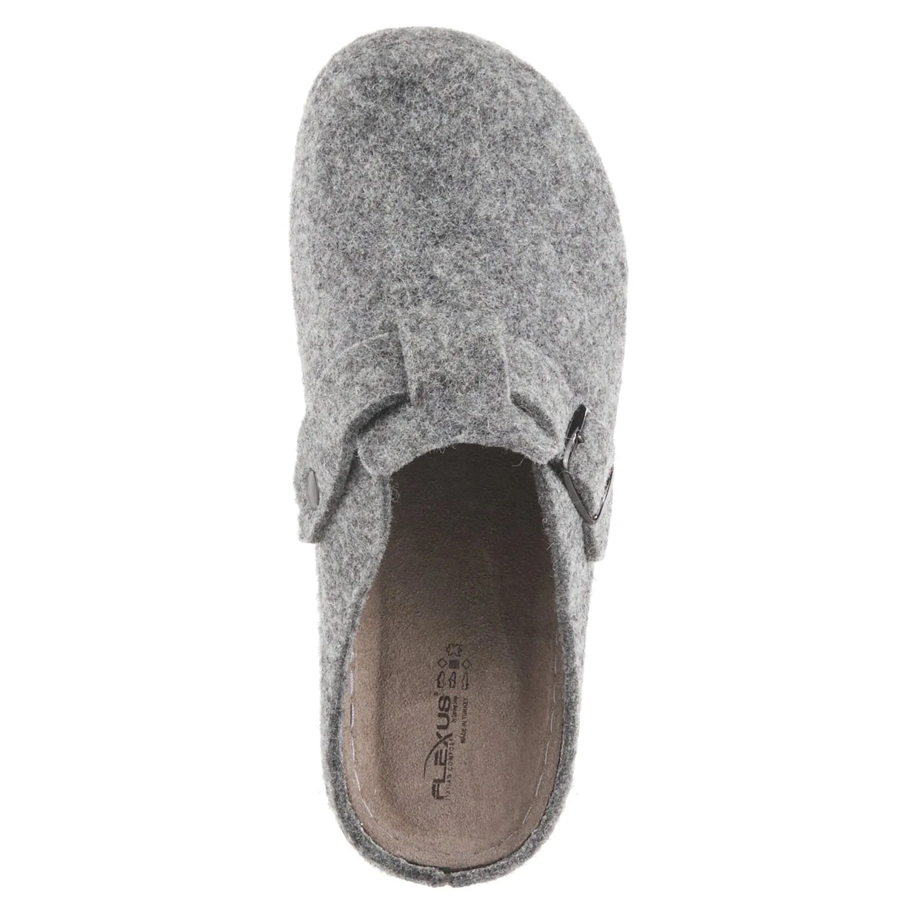 Flexus by Spring Step Women's Felt Clogger - Grey