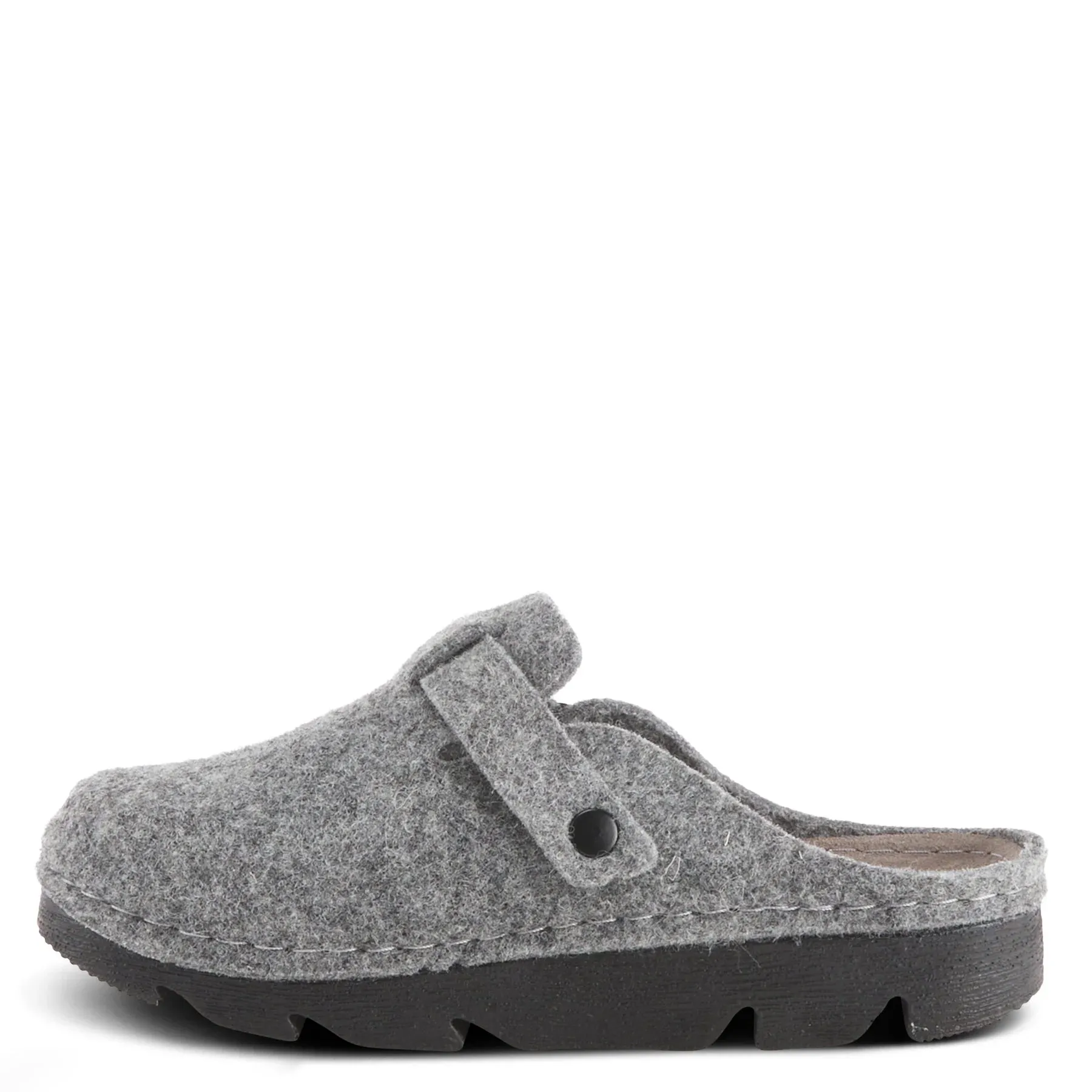 Flexus by Spring Step Women's Felt Clogger - Grey