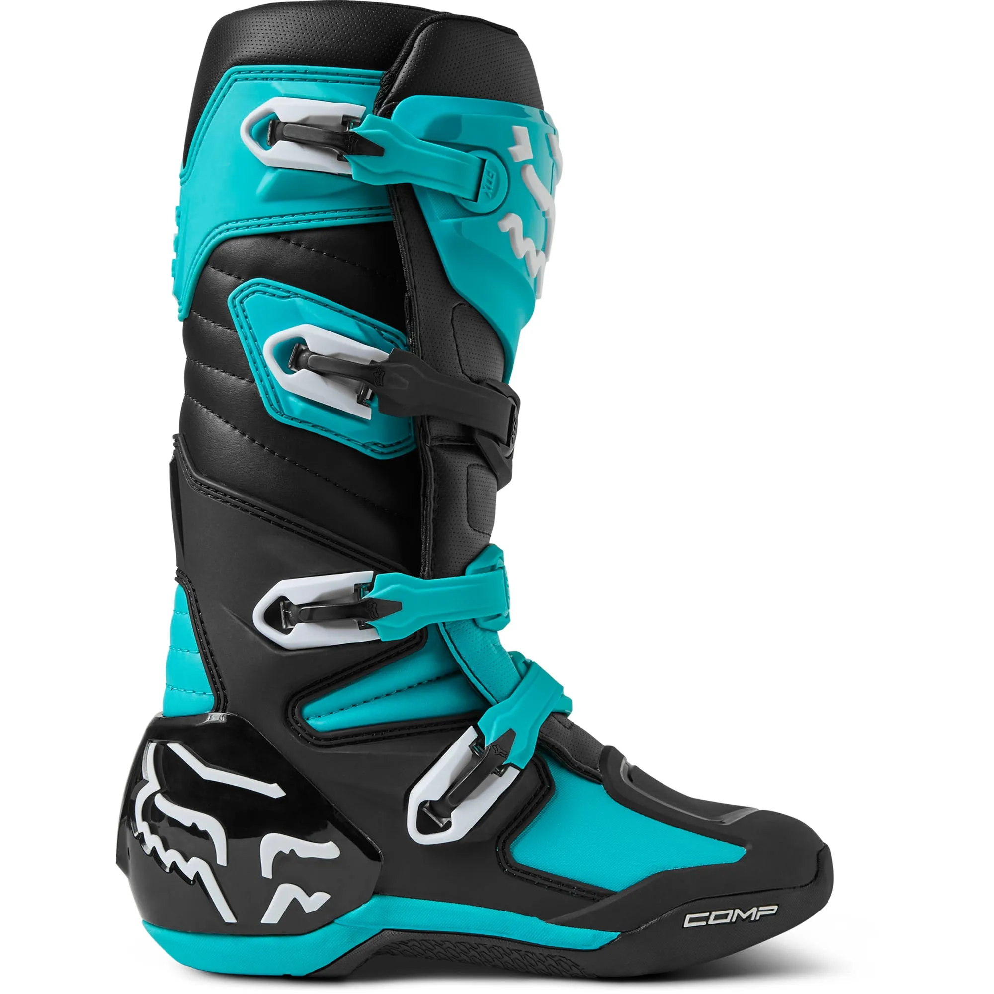 Fox Racing Comp Offroad Boots Teal Blue