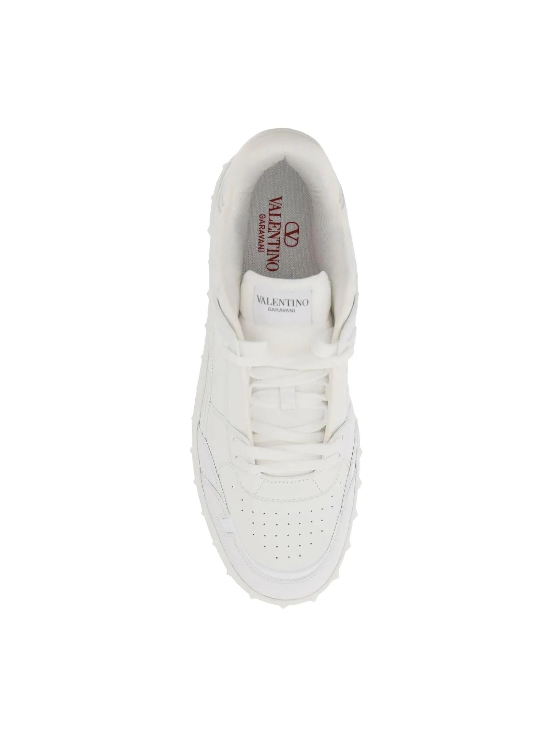 Freedots Leather Low-Top Sneakers