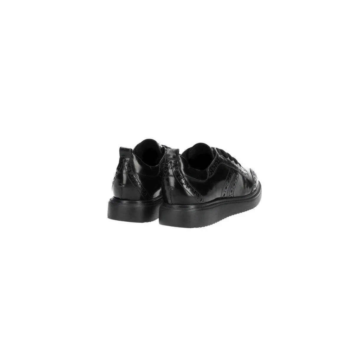 Geox Thymar Brogues Lace-Up Shoes Casual Black Colour For Kids