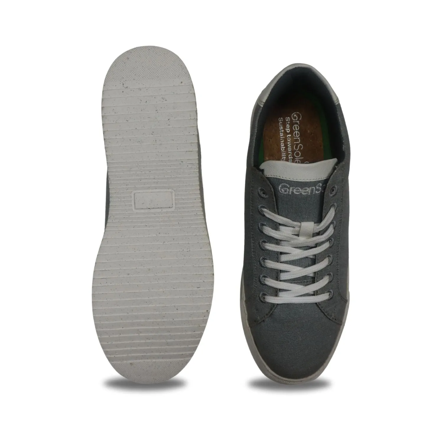 Greensole Women's Grey Canvas