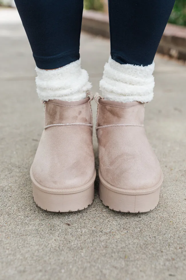 Hattie Taupe Booties