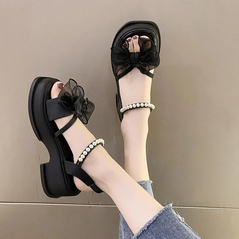 Hnzxzm Ladies Shoes on Sale Fashion Modern Women's Sandals Summer Daily  Sandals Women Solid Shoes Ladies Platform Zapatillas